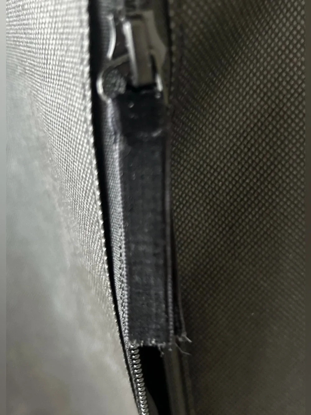 KHAITE Black Full Length Garment Bag 62” x 24” Zippered Hanging Storage Cover